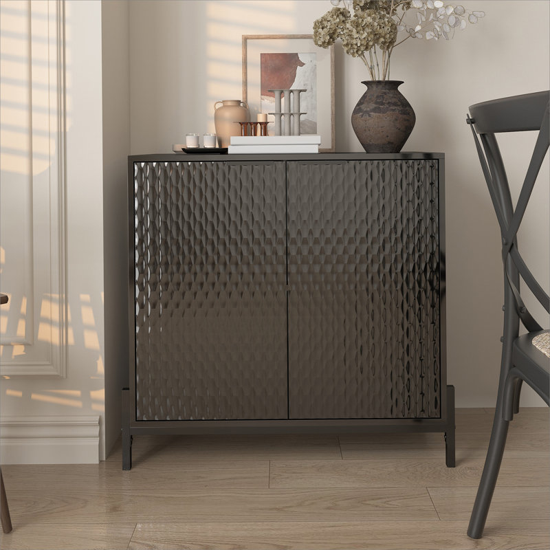 Tiet Sideboard, Black, 31.5" H x 33.1" W x 15.74" D
