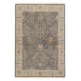 Jaipur Living Reagan LIB02 Handknotted Oriental Gray and Beige Area Rug (12'x18')