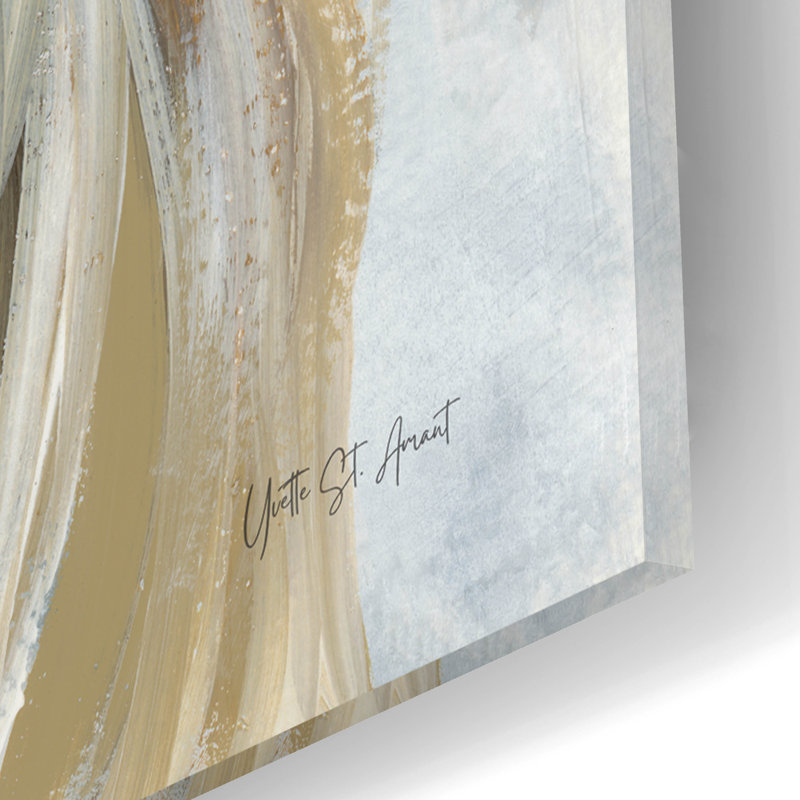 Art mural en verre magnifique, H 16 po x l 12 po x P 0,13 po