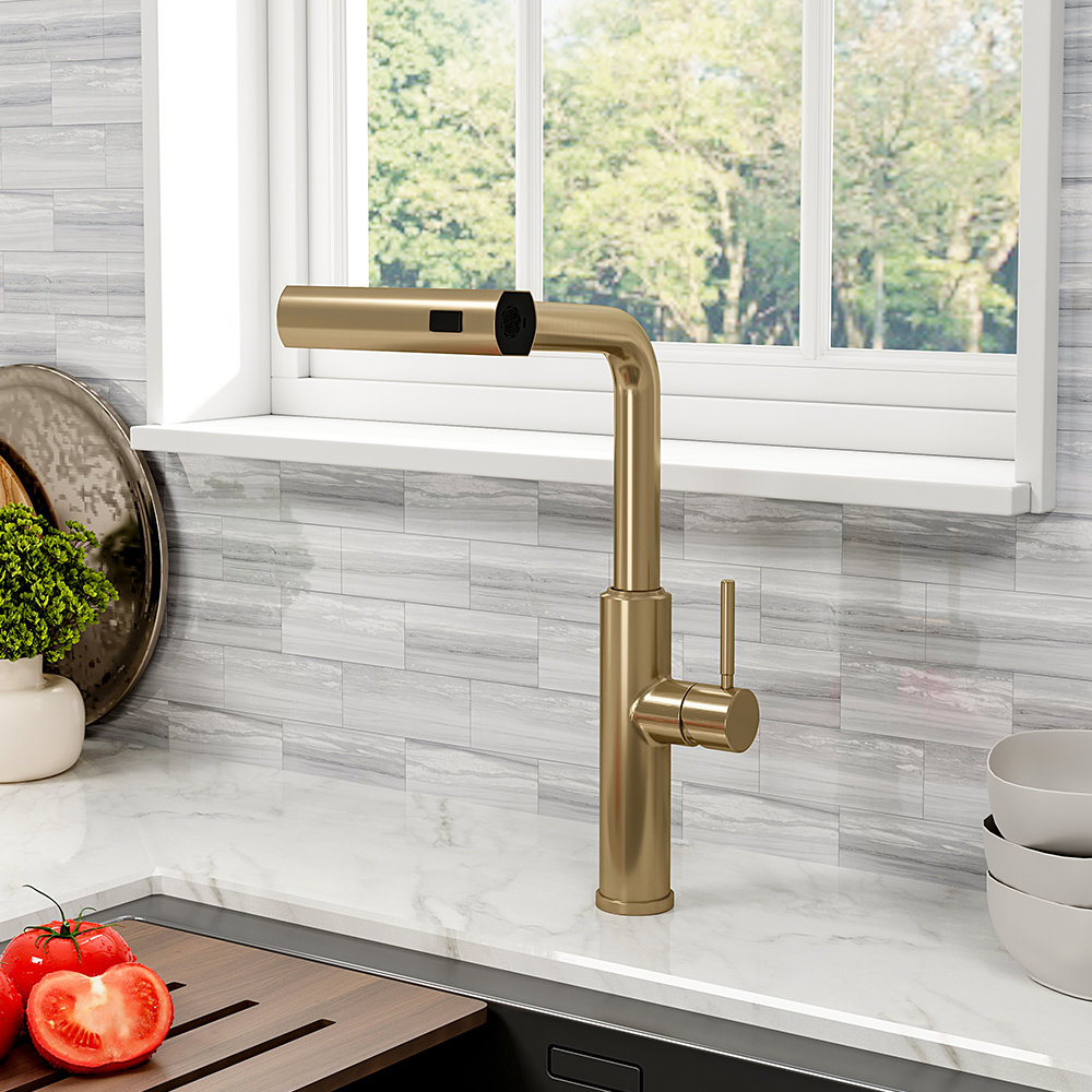 Retractable Pulldown Kitchen Faucet