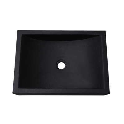 Barclay Eldon 13.88'' Concrete Rectangular Bathroom Sink