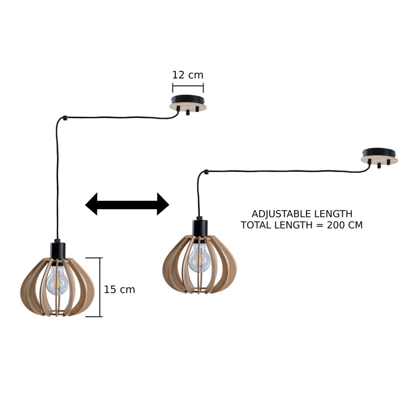 Parma 3 - Light Cluster Pendant, Natural