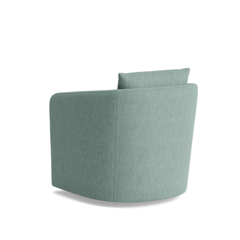 Astrid Swivel Chair, Performance Weave - Spa