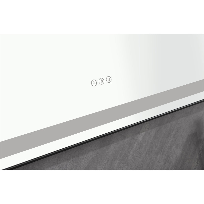 118" X 36" LED Bathroom Mirror With Aluminum Frame (Includes Mirror Only)