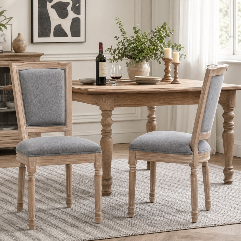 Chaises de salle à manger Farmhouse, Grey