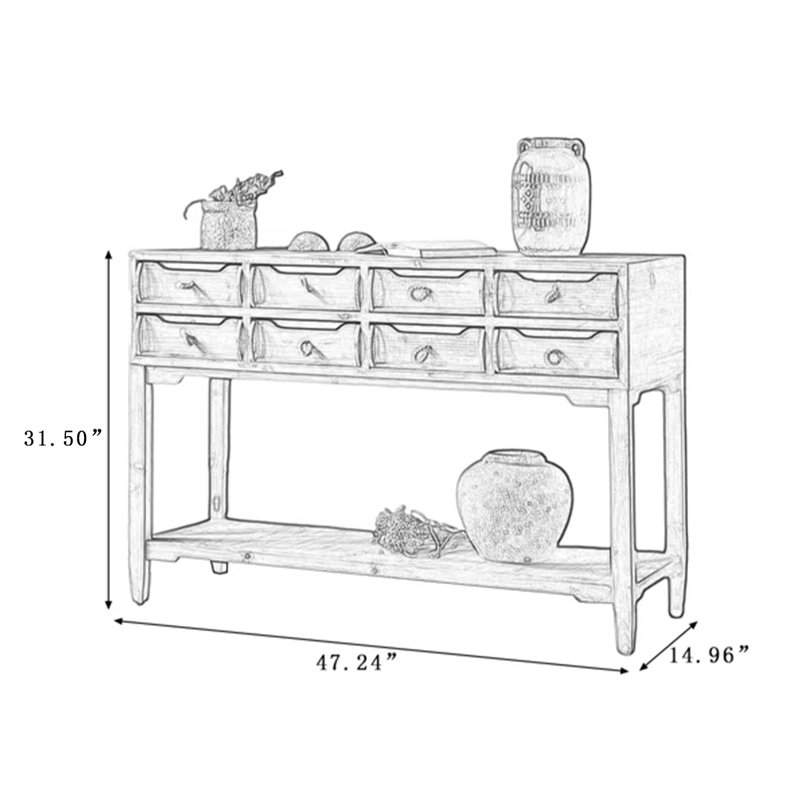 Modern Solid Wood Sideboard