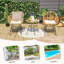 Ridgetop 2 - Person Patio Dining Set Round Table with Cushions Included-1156522221