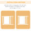 Pressure Fit Safety Gate for Doors Dog Gate with Auto Close 75-103 cm - White