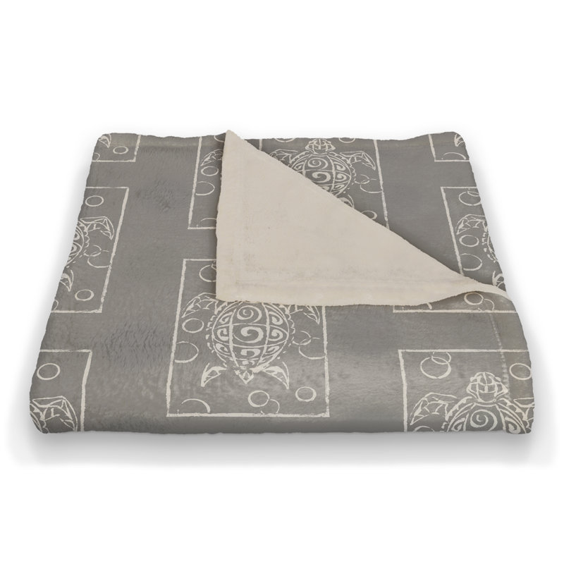Hand Woven Throw Blanket, Gray