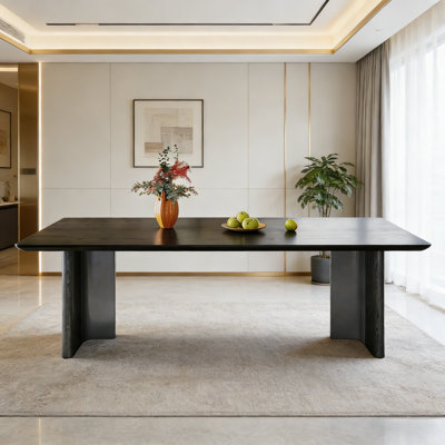 Simple and Luxurious Rectangular Dining Table