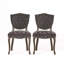 Chaise capitonnée Kd (ensemble de 2)-1294937275