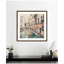«Wandering The Streets of Venice» par Laura Evans, reproduction d'art encadrée