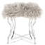 Tabouret d'appoint en plastique Hajredin