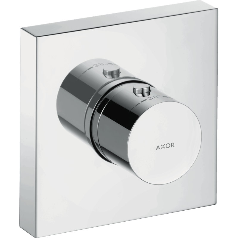 AXOR ShowerSolutions Thermostatic Trim 5" x 5", Chrome