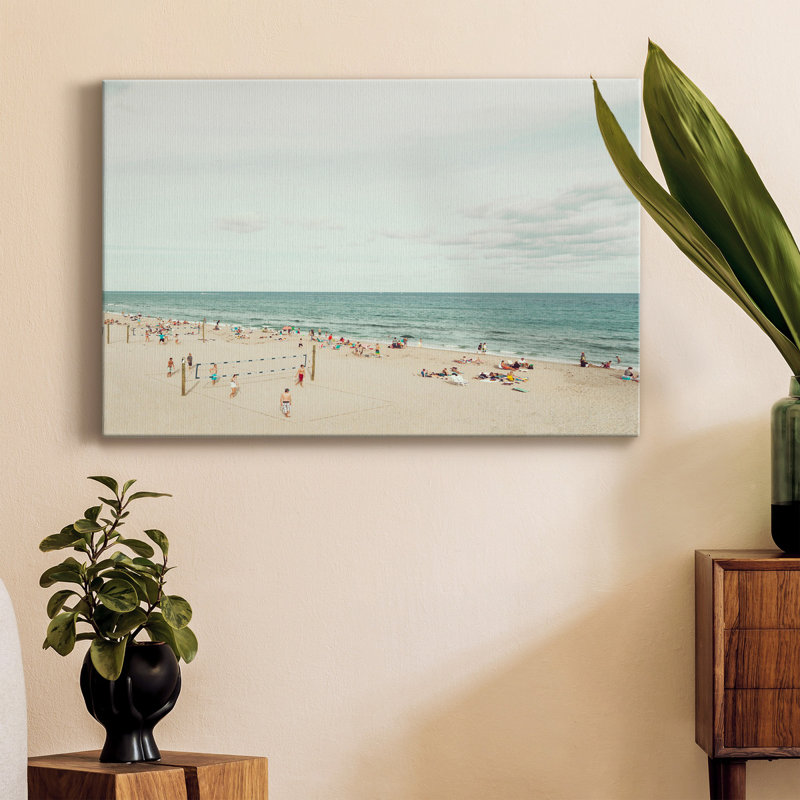 «Day At The Beach», impression sur toile tendue, H 48 po x l 32 po x P 1 po