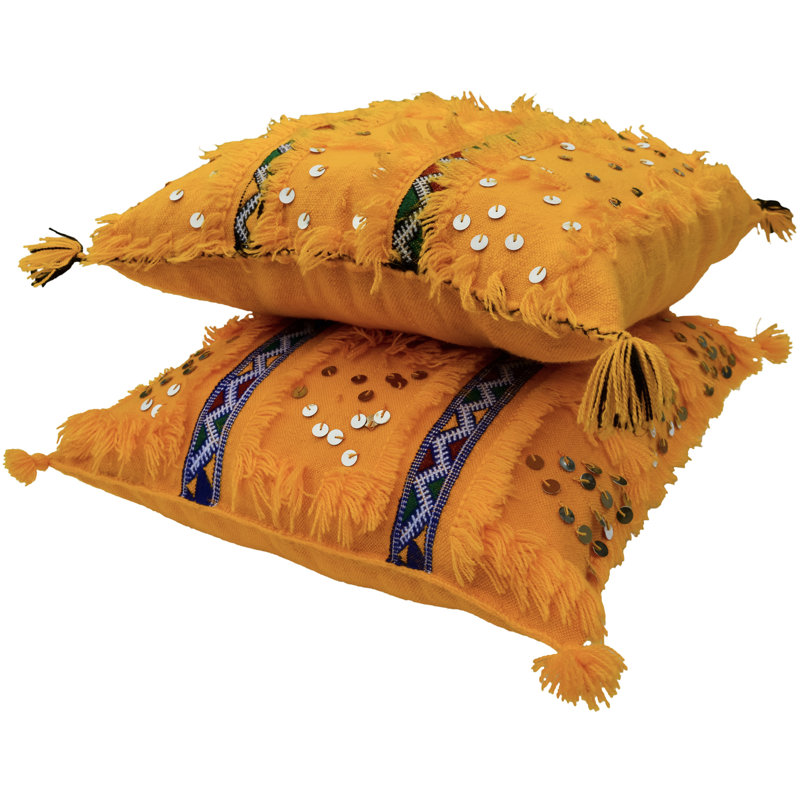 Rectangular Pillow Cover & Insert, Orange/Red/White/Purple