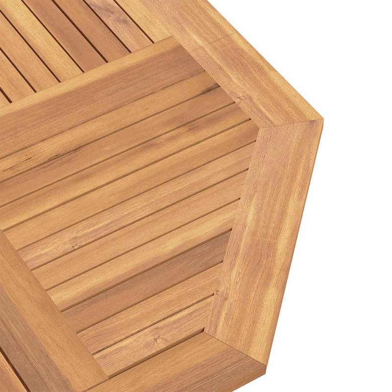 Solid Wood Patio Dining Set Table,
