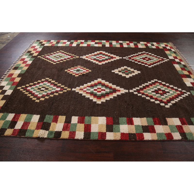 Tapis tribal marocain noué à la main 8 x 10