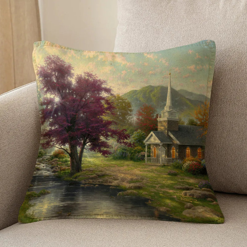 Coussin décoratif Thomas Kinkade