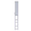 Carruthers 68.58cm x 167.64cm Over the Toilet Shelf