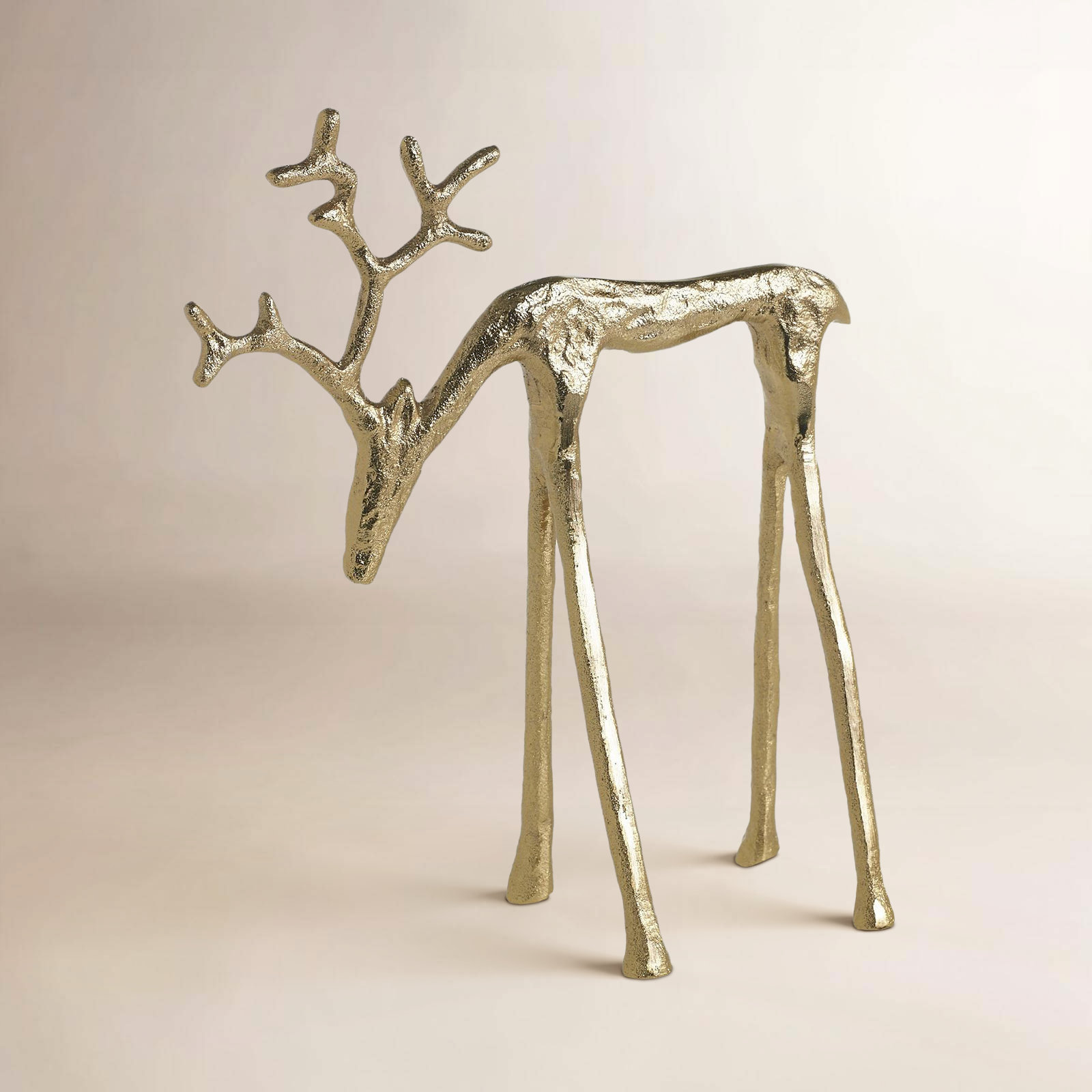 Reindeer Decorative Accent, 8.25" H x 7" W x 3" D