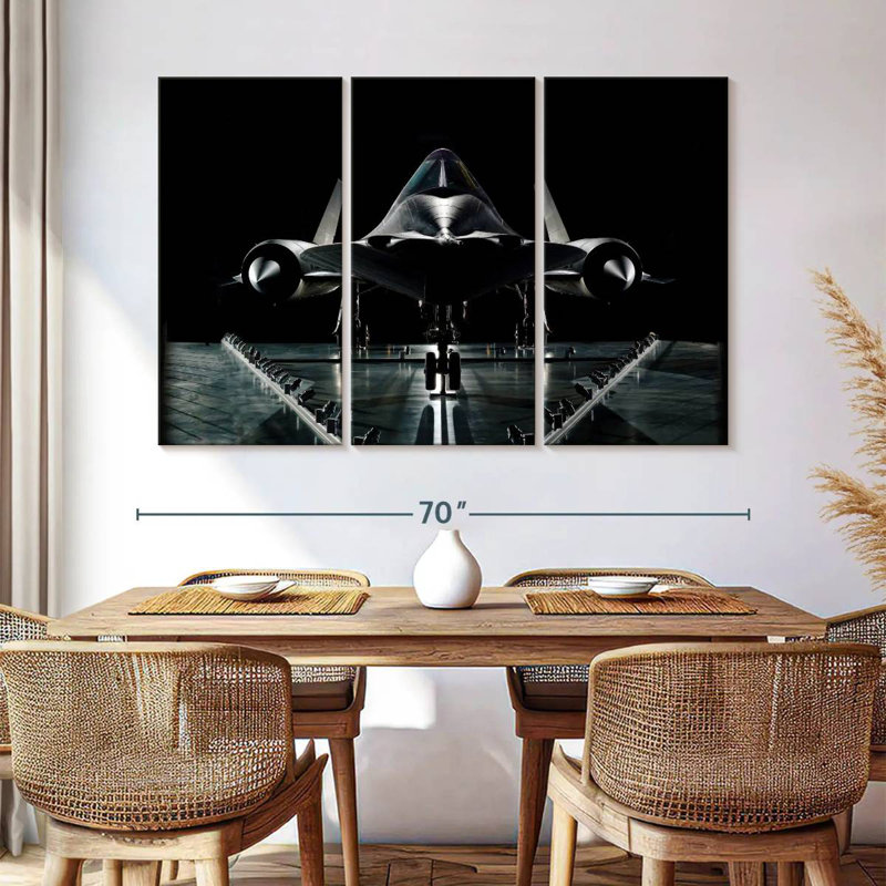 Avion militaire Mait Supersonic, H 42 po x l 65 po