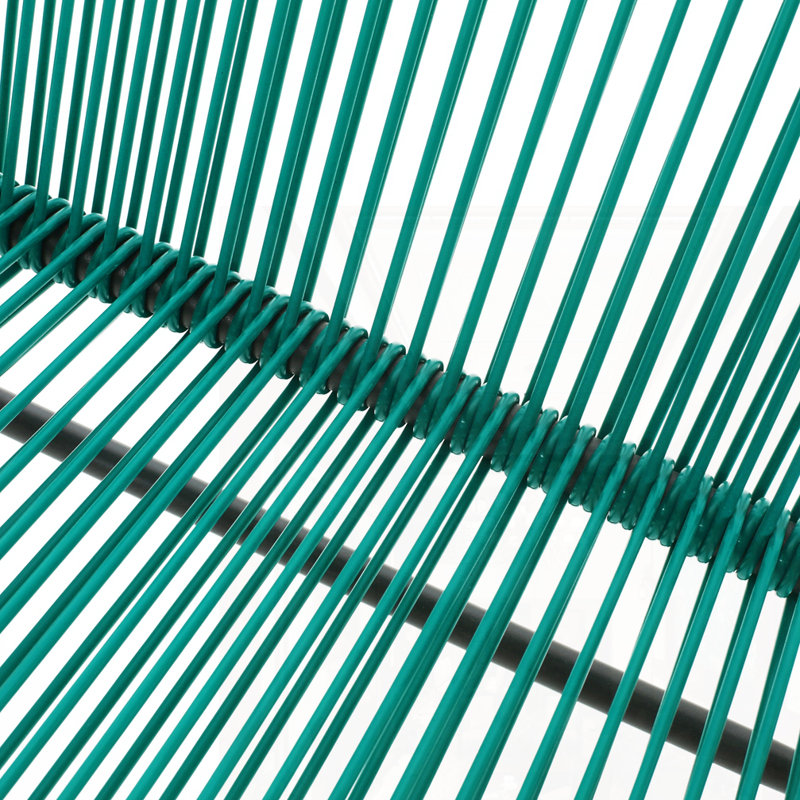 Ensemble de 2 chaises d'extérieur, Sarcelle