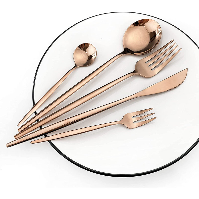 Ensemble de couverts 20 pièces Cherylann, service pour 4