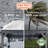 Backyard Discovery Stonebridge 12' x 9.5' Galvanized Steel Outdoor Patio Gazebo with Hardtop Steel Slope Roof and PowerPort