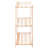 Storage Rack Shelving Unit Storage Shelf 3-Tier Solid Pinewood 330.7 lb-419174604
