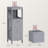  Lauderhill 12" W x 35" H x 12" D Free-Standing Bathroom Shelves-1948570578