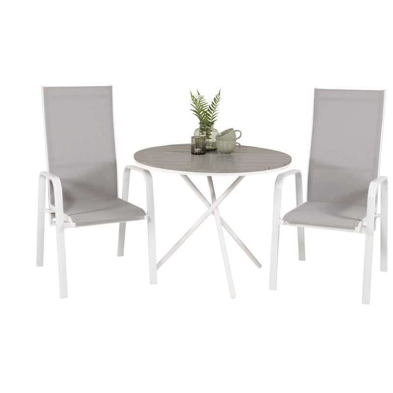 Akia 2 - Person Patio Dining Set with Round Table