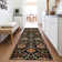 Premium Machine Washable Dahl AMF1085 Floral Rug