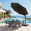 Grand parasol carré en porte-à-faux pour patio-356478279-356478276