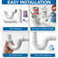 Siphon en PVC 1-1 / 2 po.