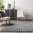 Jeni SuperiorWash Solid Faux Rabbit Machine Washable Area Rug-1796813185