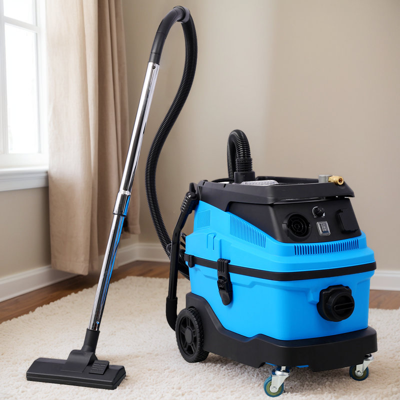 3-In-1 Wet Dry Shop Vacuum Cleaner, 18KPA Suction, 8-Gallon Capacity For Garage, Workshop & Pet Hair Cleaning And Power Tool Support