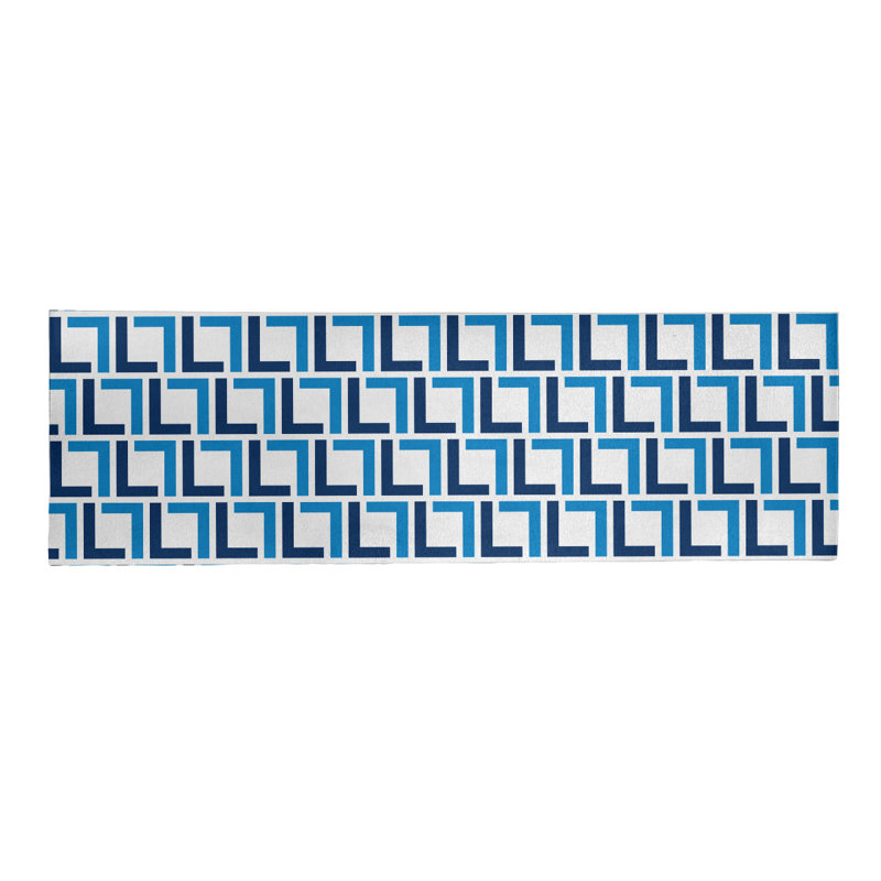 Tapis de couloir blanc