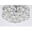 Luminaire suspendu à niveaux unique à 3 lumières avec détails en cristal Kieron-700501189-700501188