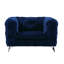 Chaise d'intérieur rembourrée, chaise d'appoint capitonnée