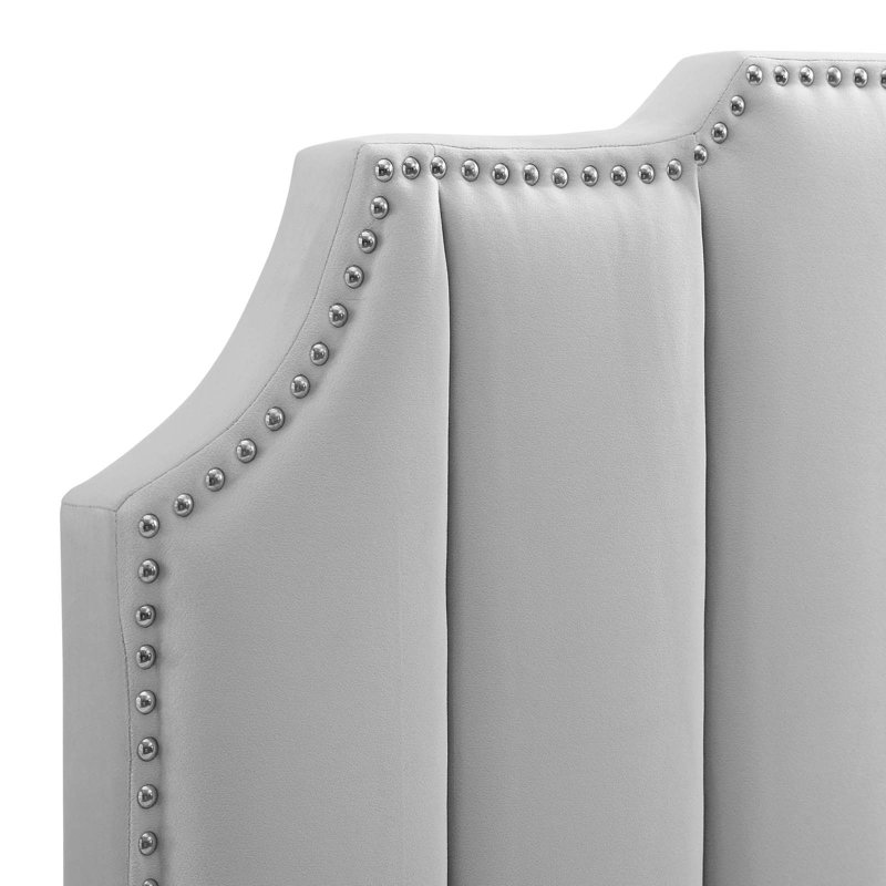 Tête de lit Modway Rosalind, Très grand, Gris clair