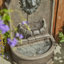 Fontaine tête de lion en résine