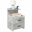 Bedside Cabinet With 2 Drawers 40X36.5X62 Cm-641041509-667734304