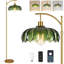 Lampe sur pied en verre pour salon Chambre à coucher à intensité variable avec télécommande Mid Mid Century Modern-1354323788