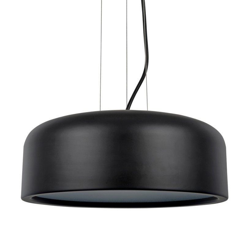 Lowndesboro 1 - Light Single Pendant, Black