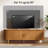 Tv Stand With Power Outlet For Tvs Up To 70 Inch, Entertainment Center With Storage And Adjustable Shelves, Mid Century Modern Media Console With Sliding Doors For Living Room-1164430790-1164430784