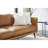 Nicola 83" Leather Sofa