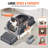 6 in Deep Cat Litter Box Odour-Free Litter Box with Filtering Foot Board-105368526