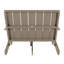 Causeuse double en plastique recyclé Byrnes-705437826