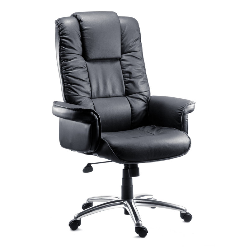 High-Back Executive Chair with Lumbar Support